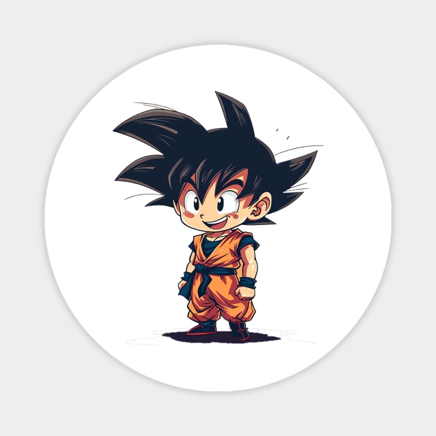 goku Magnet by pokermoment